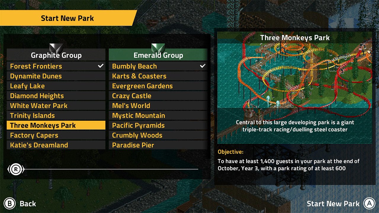 RollerCoaster Tycoon Classic Nintendo Switch - Jeux Vidéo Physique - Atari - Shop Just for Games