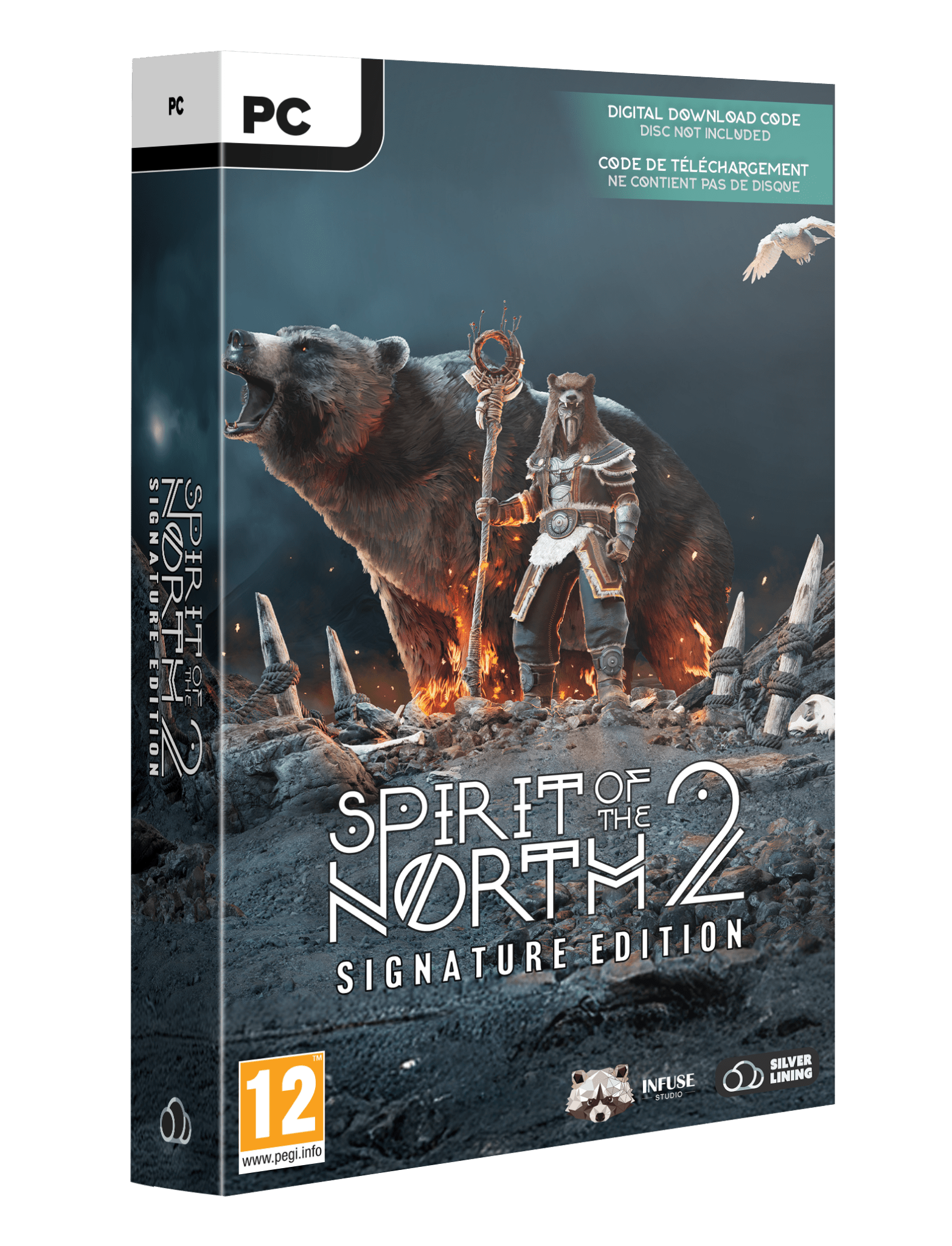 Spirit of the North 2 Signature Edition PC (Code de Téléchargement Uniquement) - Jeux Vidéo Physique - SILVER LINING - Shop Just for Games