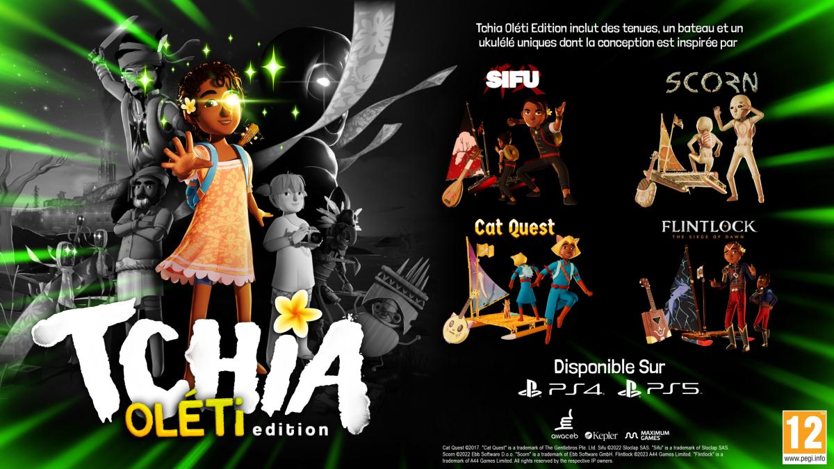 Tchia Oléti Edition PS4 - Jeux Vidéo Physique - Maximum Entertainment - Shop Just for Games