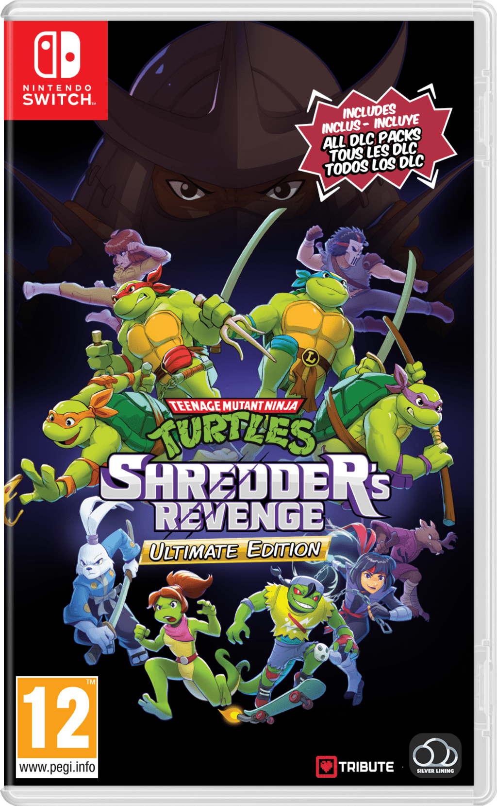 Teenage Mutant Ninja Turtles Shredder's Revenge Ultimate Edition Nintendo Switch - Jeux Vidéo Physique - SILVER LINING - Shop Just for Games