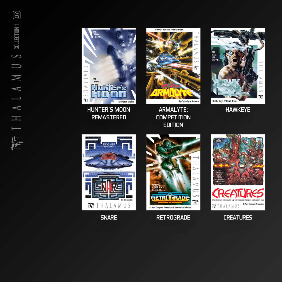 Evercade - Thalamus Collection 1 - Cartouche Evercade n°7 Home Computer - Jeux Rétro - Evercade - Shop Just for Games