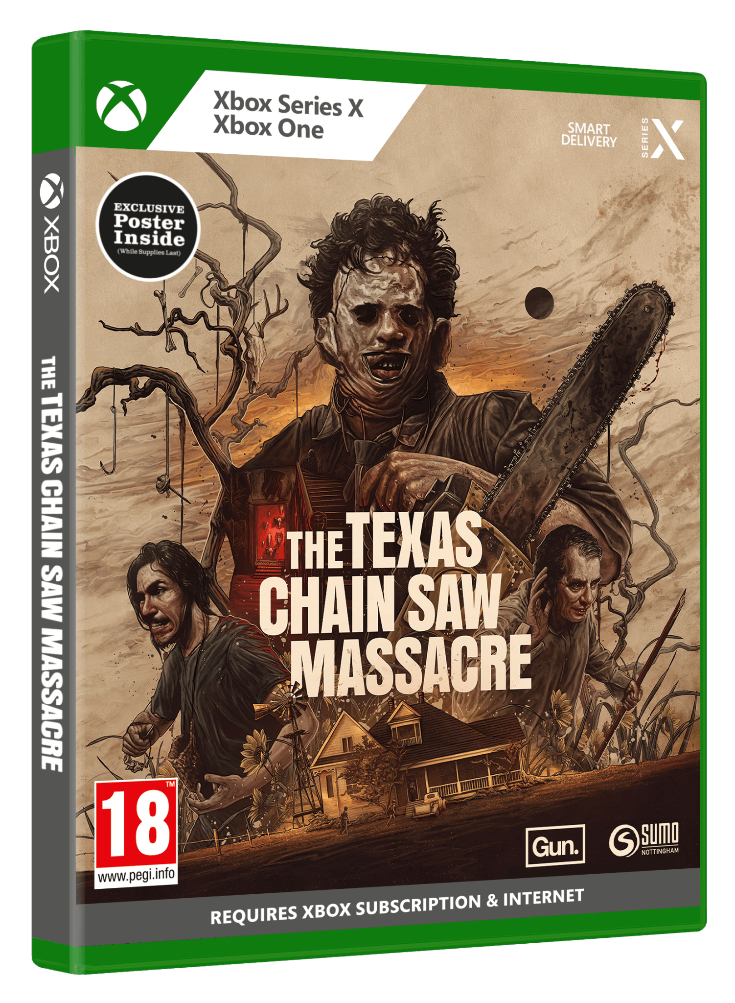 The Texas Chain Saw Massacre Xbox Series X / Xbox One - Jeux Vidéo Physique - Gun Interactive - Shop Just for Games