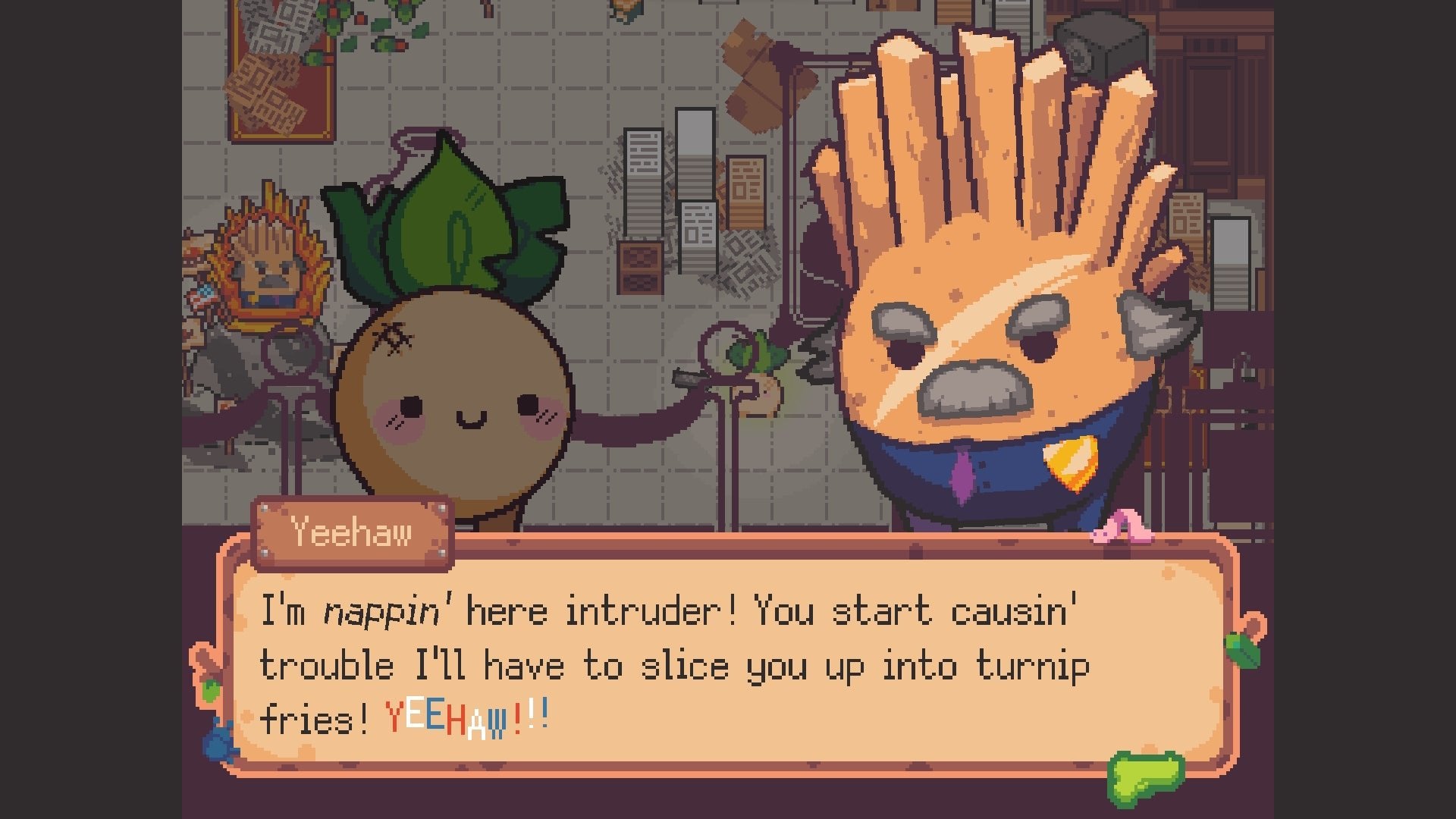 Turnip Boy Robs a Bank Nintendo Switch - Jeux Vidéo Physique - GRAFFITI - Shop Just for Games