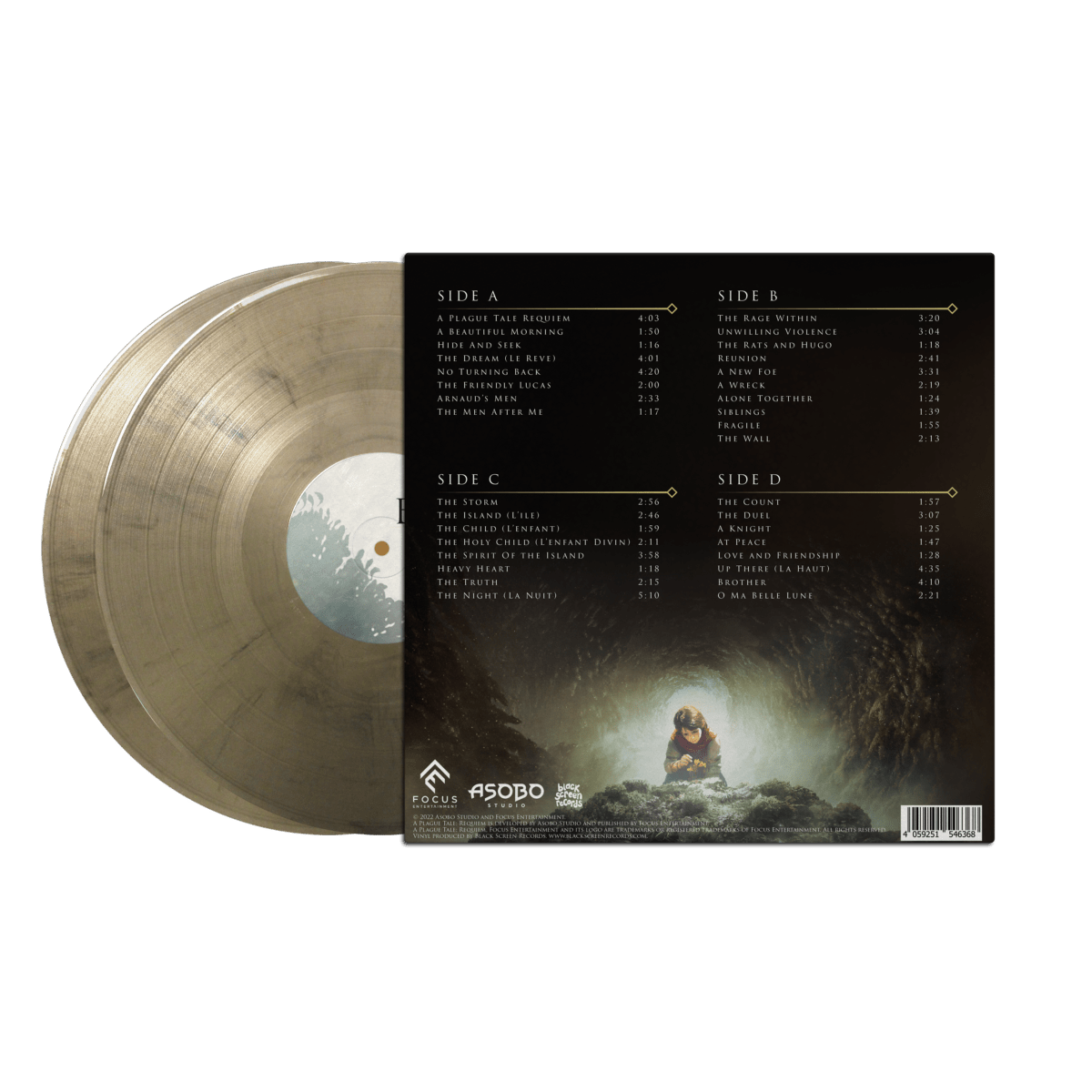 A Plague Tale: Requiem (Original Soundtrack) Vinyle - 2LP - Vinyles - Black Screen Records - Shop Just for Games