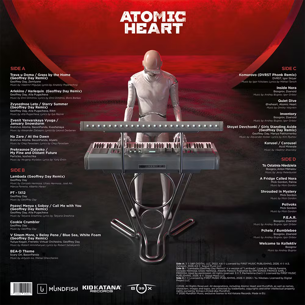 Atomic Heart Original Game Soundtrack Vinyl 2LP