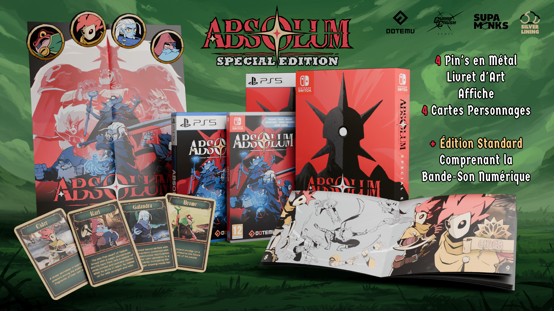 Absolum Special Edition PS5 - Jeux Vidéo Physique - SILVER LINING - Shop Just for Games