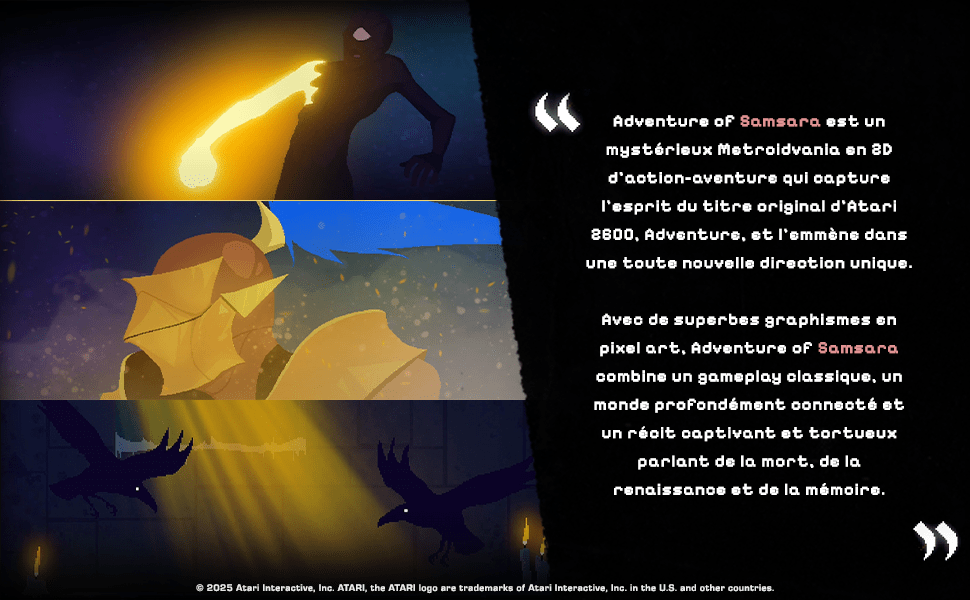 Adventure of Samsara PS5 - Jeux Vidéo Physique - Clear River Games - Shop Just for Games