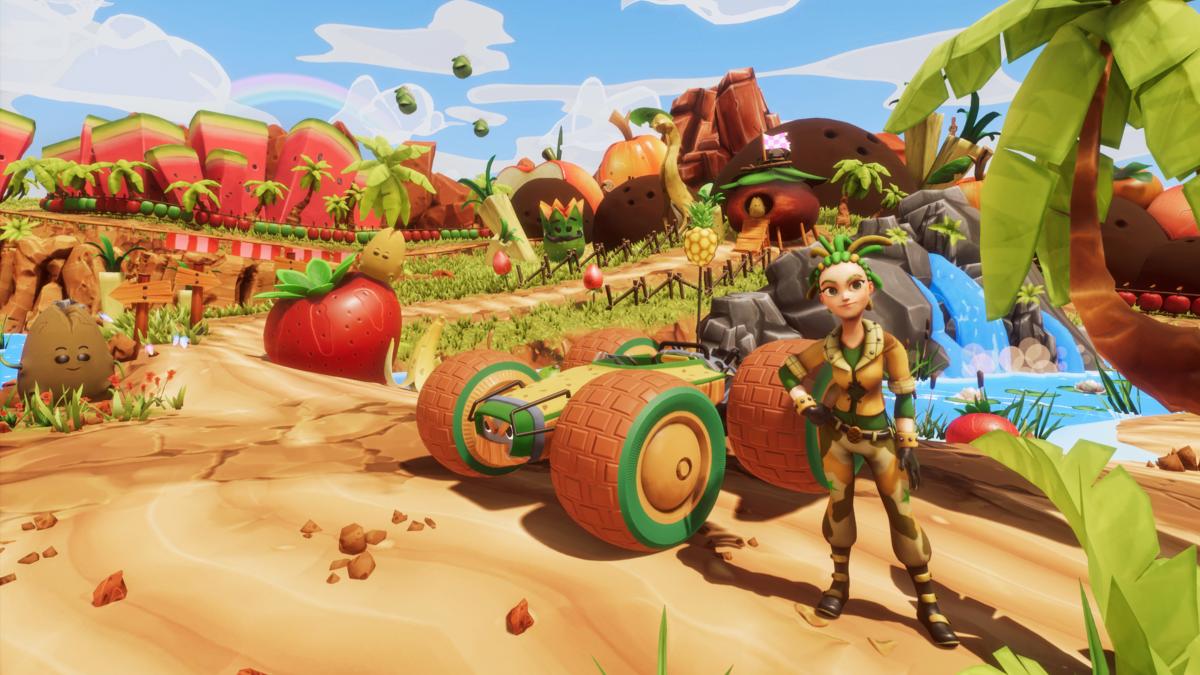 All Star Fruit Racing Nintendo SWITCH (Code de téléchargement) - Jeux Vidéo Code de Téléchargement - PQUBE - Shop Just for Games