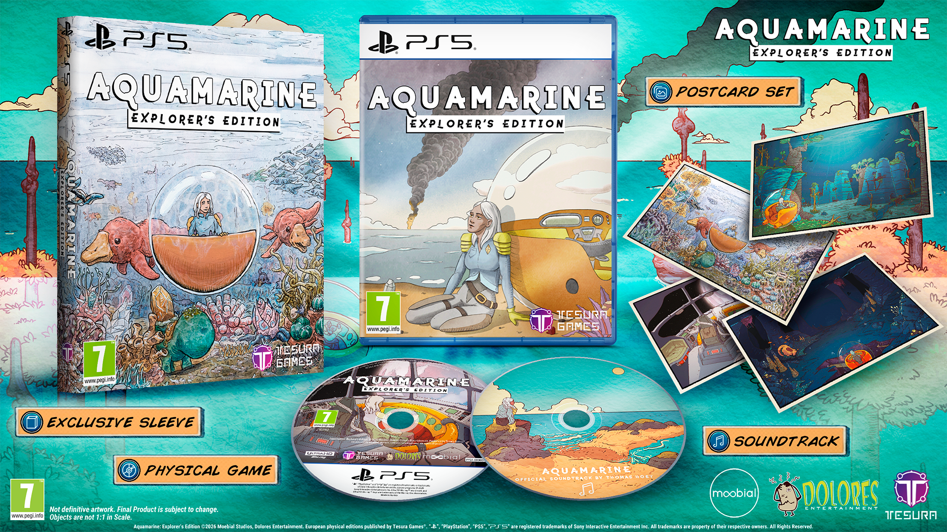 Aquamarine Explorer's Edition PS5 - Jeux Vidéo Physique - TESURA - Shop Just for Games