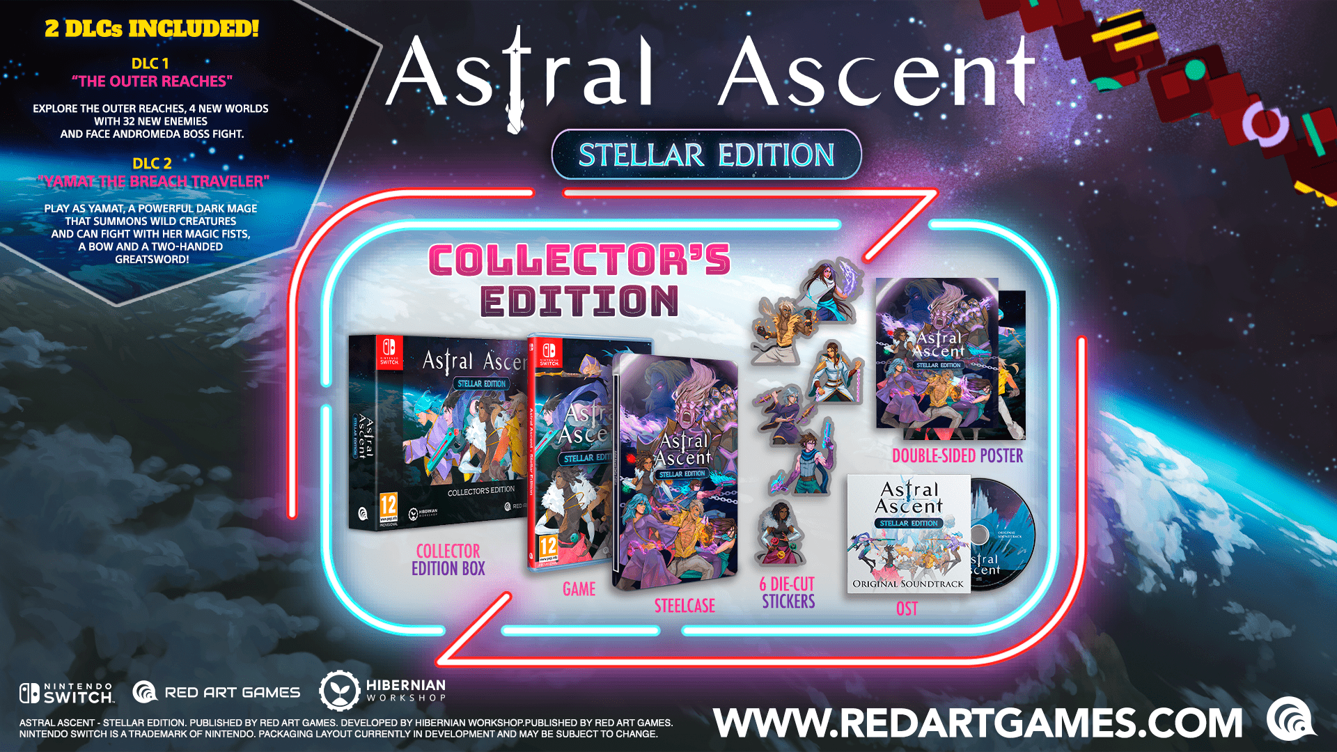 Astral Ascent Stellar Edition Collector's Edition Nintendo Switch - Jeux Vidéo Physique - Red Art Games - Shop Just for Games