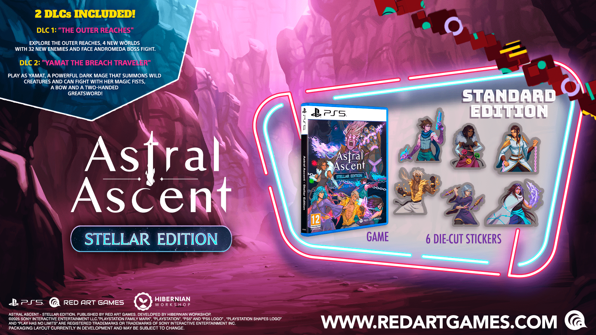 Astral Ascent Stellar Edition PS5 - Jeux Vidéo Physique - Red Art Games - Shop Just for Games