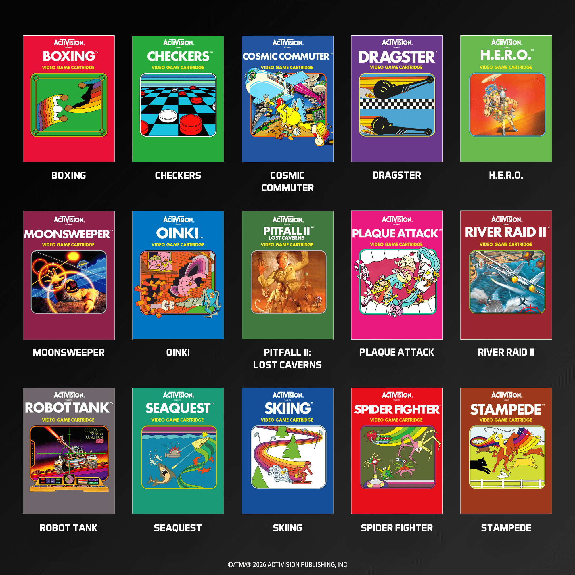 Blaze Evercade - Activision Collection 2 - Cartouche n°50 - Jeux Rétro - Evercade - Shop Just for Games