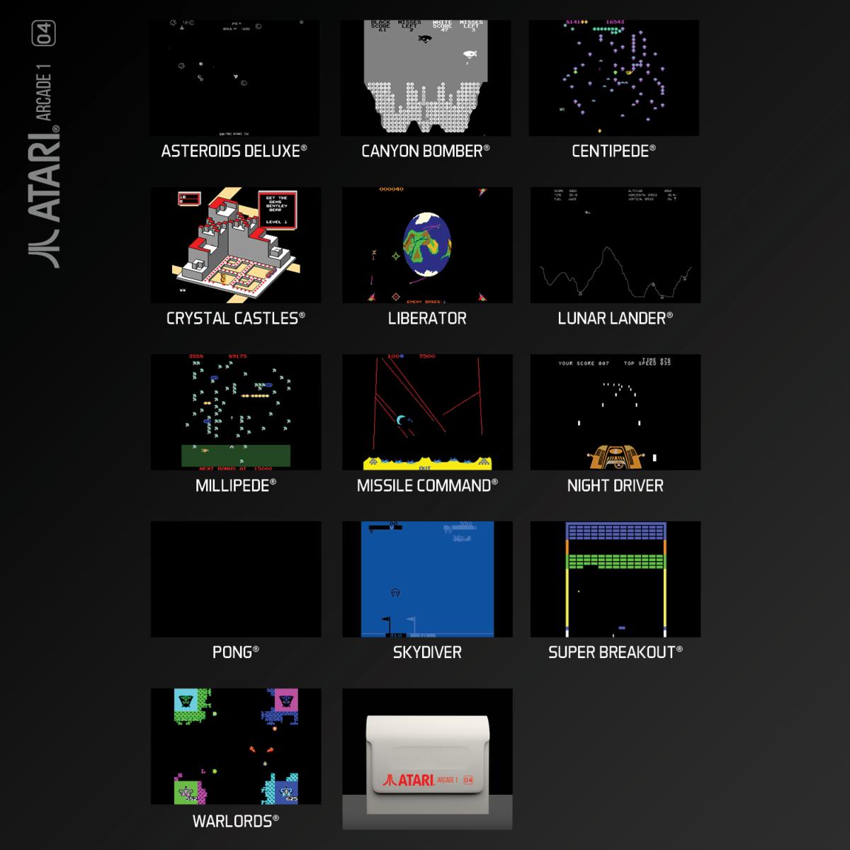 Blaze Evercade - Atari Arcade Collection 1 - Cartouche Arcade n°4 - Jeux Rétro - Evercade - Shop Just for Games