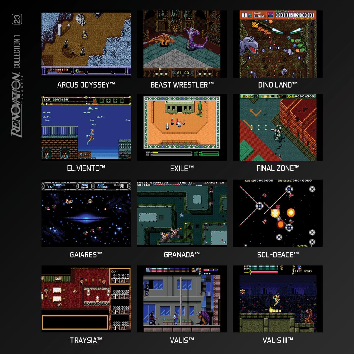 Blaze Evercade - Renovation Collection 1 - Cartouche N° 23 - Jeux Rétro - Evercade - Shop Just for Games