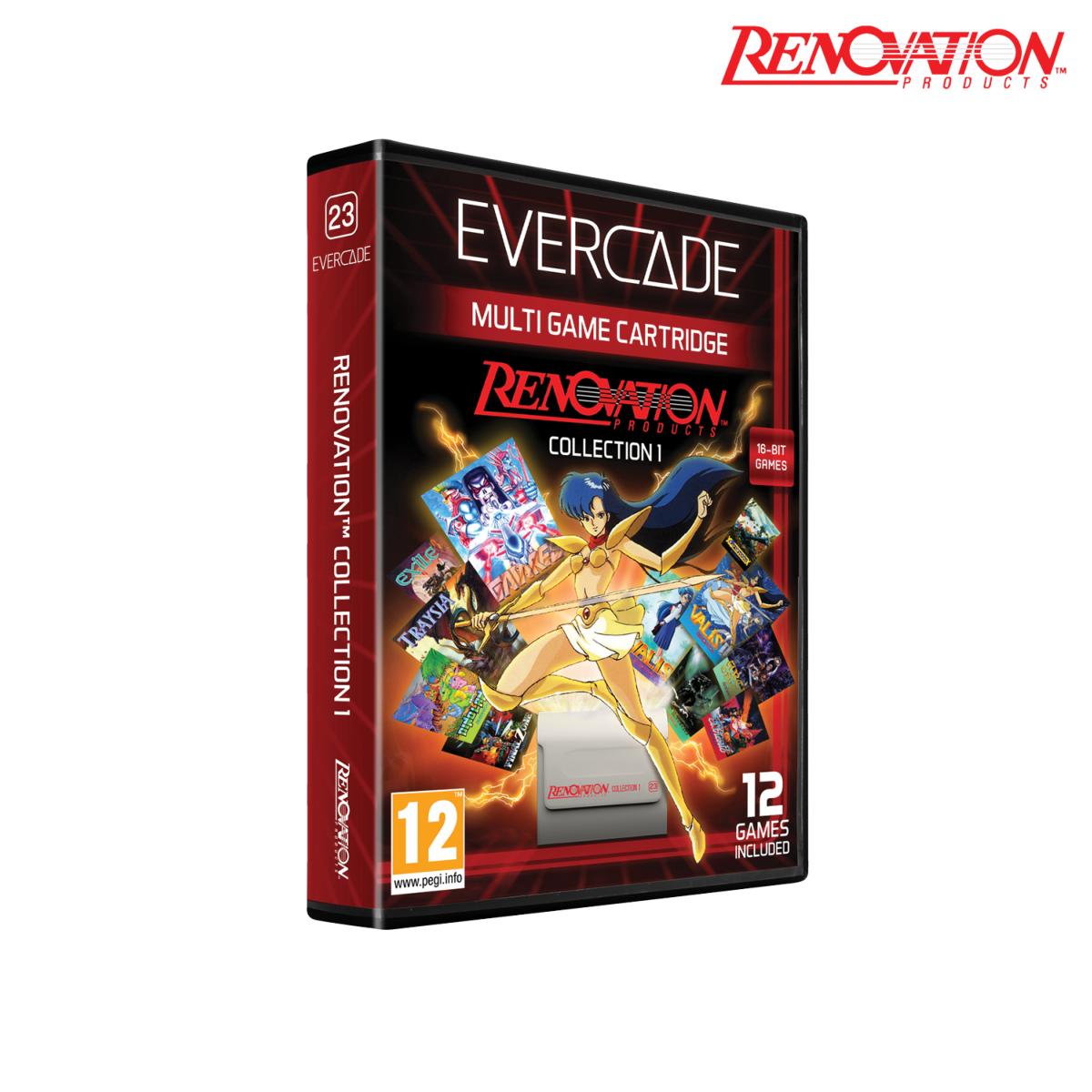 Blaze Evercade - Renovation Collection 1 - Cartouche N° 23 - Jeux Rétro - Evercade - Shop Just for Games