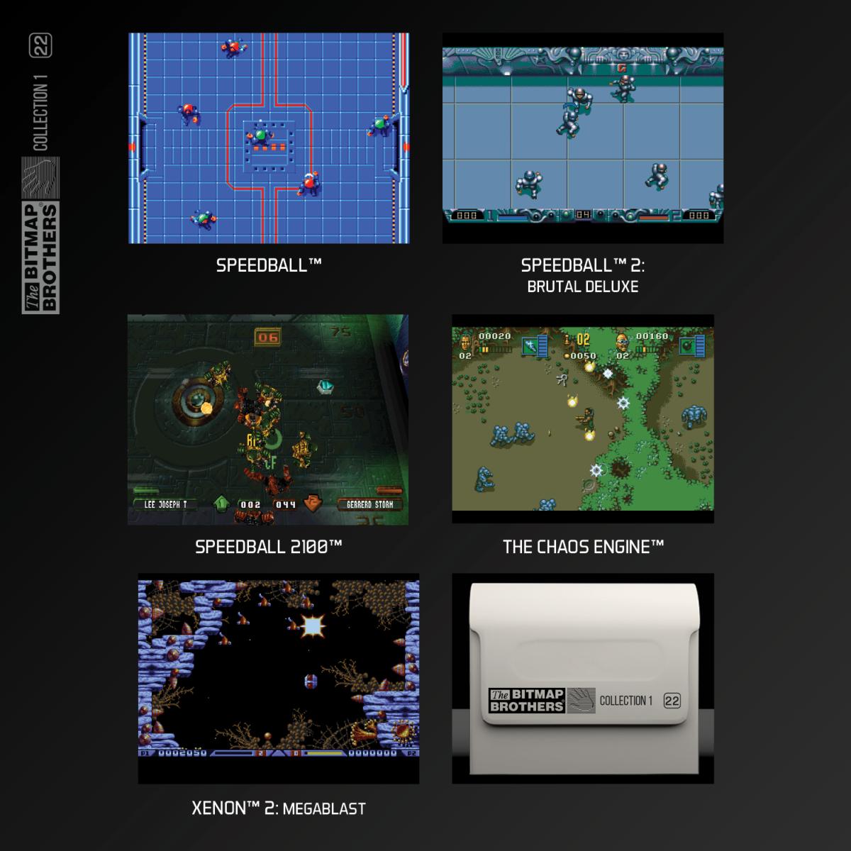 Blaze Evercade - The Bitmap Brothers Collection 1 - Cartouche n° 22 - Jeux Rétro - Evercade - Shop Just for Games