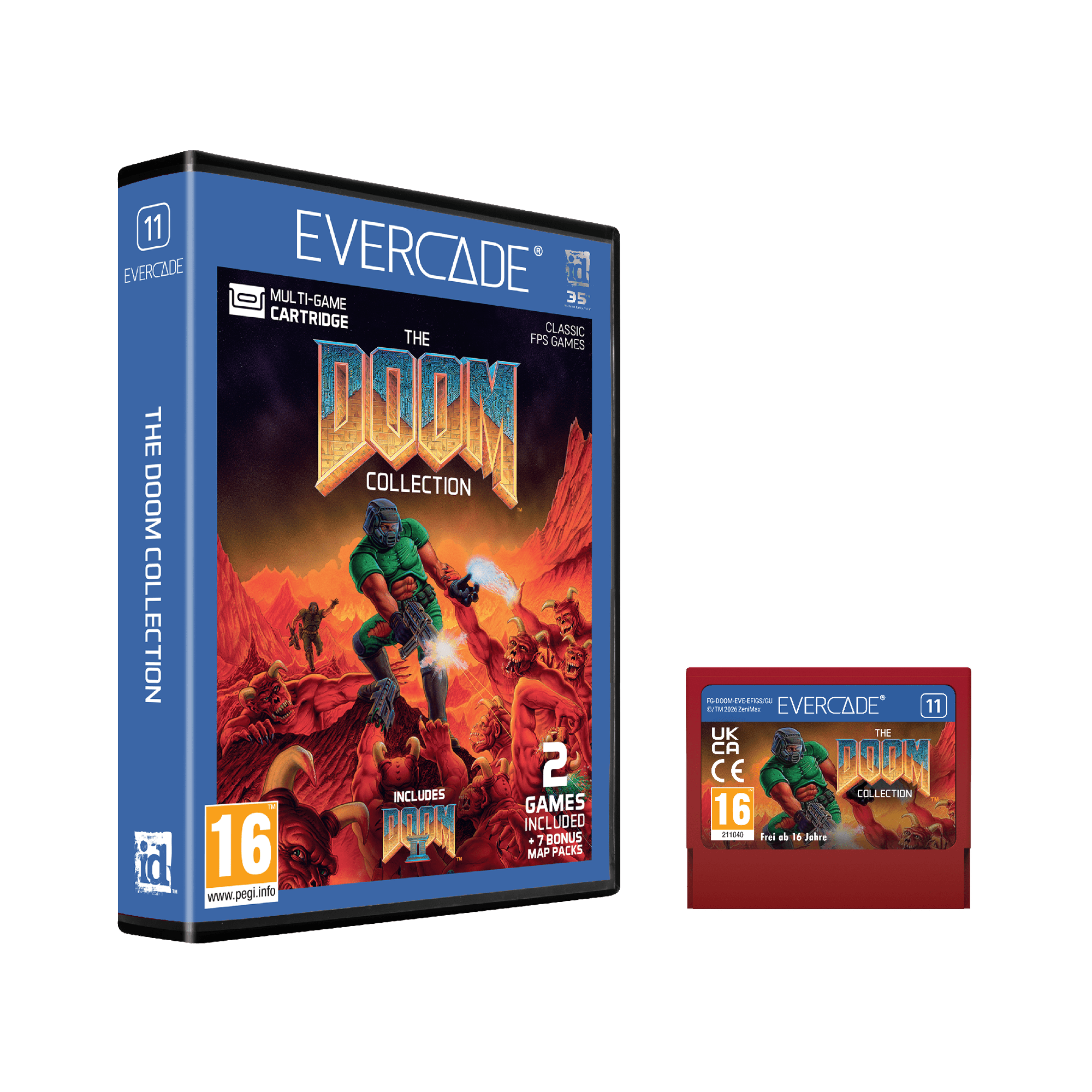 Blaze Evercade - The Doom Collection - Cartouche n°11 - Jeux Rétro - Evercade - Shop Just for Games