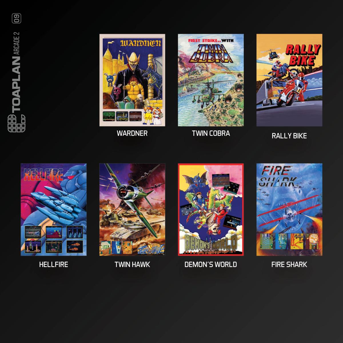 Blaze Evercade - Toaplan Collection 2 - Cartouche Arcade n° 09 - Jeux Rétro - Evercade - Shop Just for Games