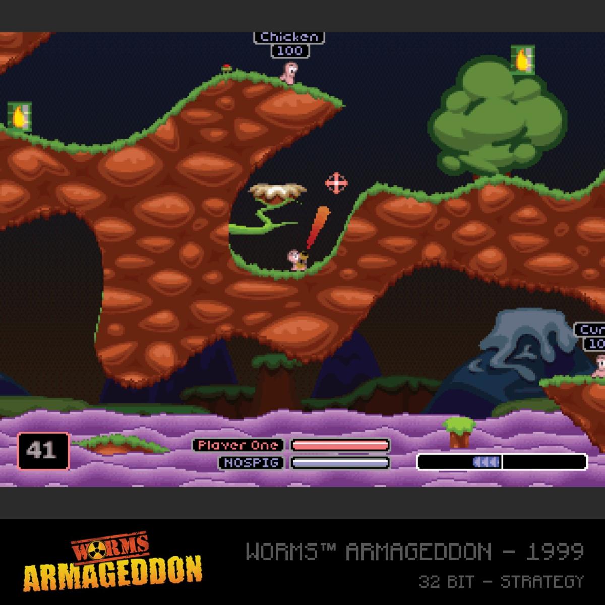 Blaze Evercade - Worms Collection 1 - Cartouche n° 18 - Jeux Rétro - Evercade - Shop Just for Games