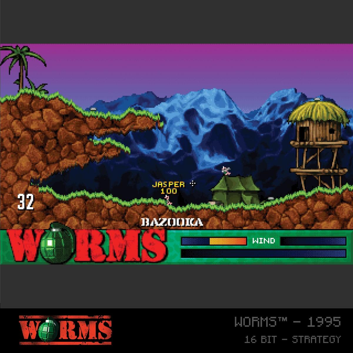 Blaze Evercade - Worms Collection 1 - Cartouche n° 18 - Jeux Rétro - Evercade - Shop Just for Games