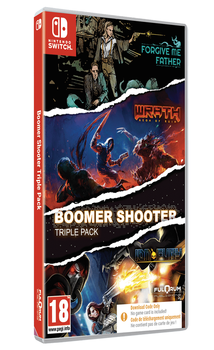 Boomer Shooter Triple Pack Nintendo Switch (Code de téléchargement) - Jeux Vidéo Code de Téléchargement - CONTACT SALES - Shop Just for Games