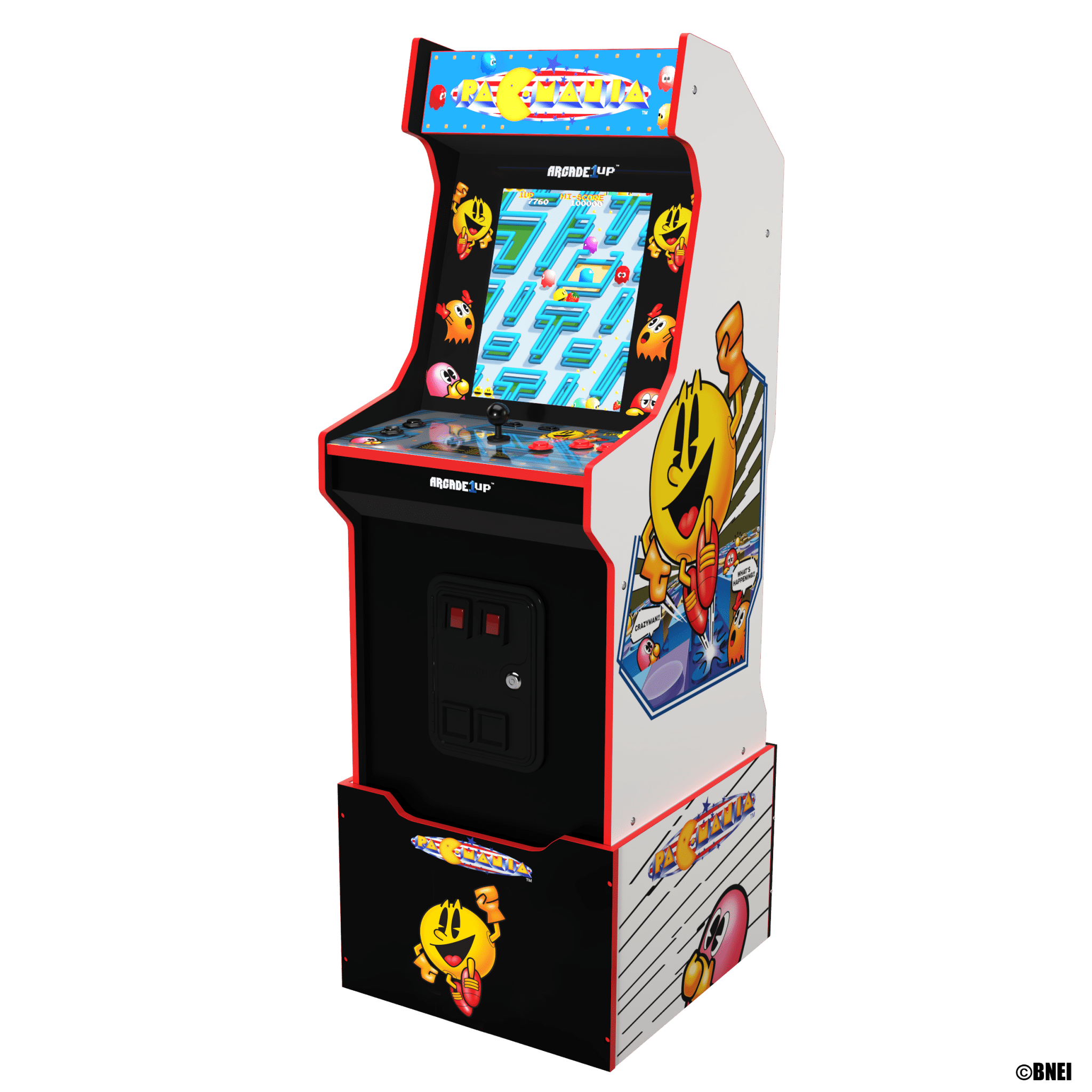 Borne Arcade1Up Bandai Namco Legacy Entertainment Pac-Mania Edition Arcade Machine - Borne arcade - Arcade1Up - Shop Just for Games