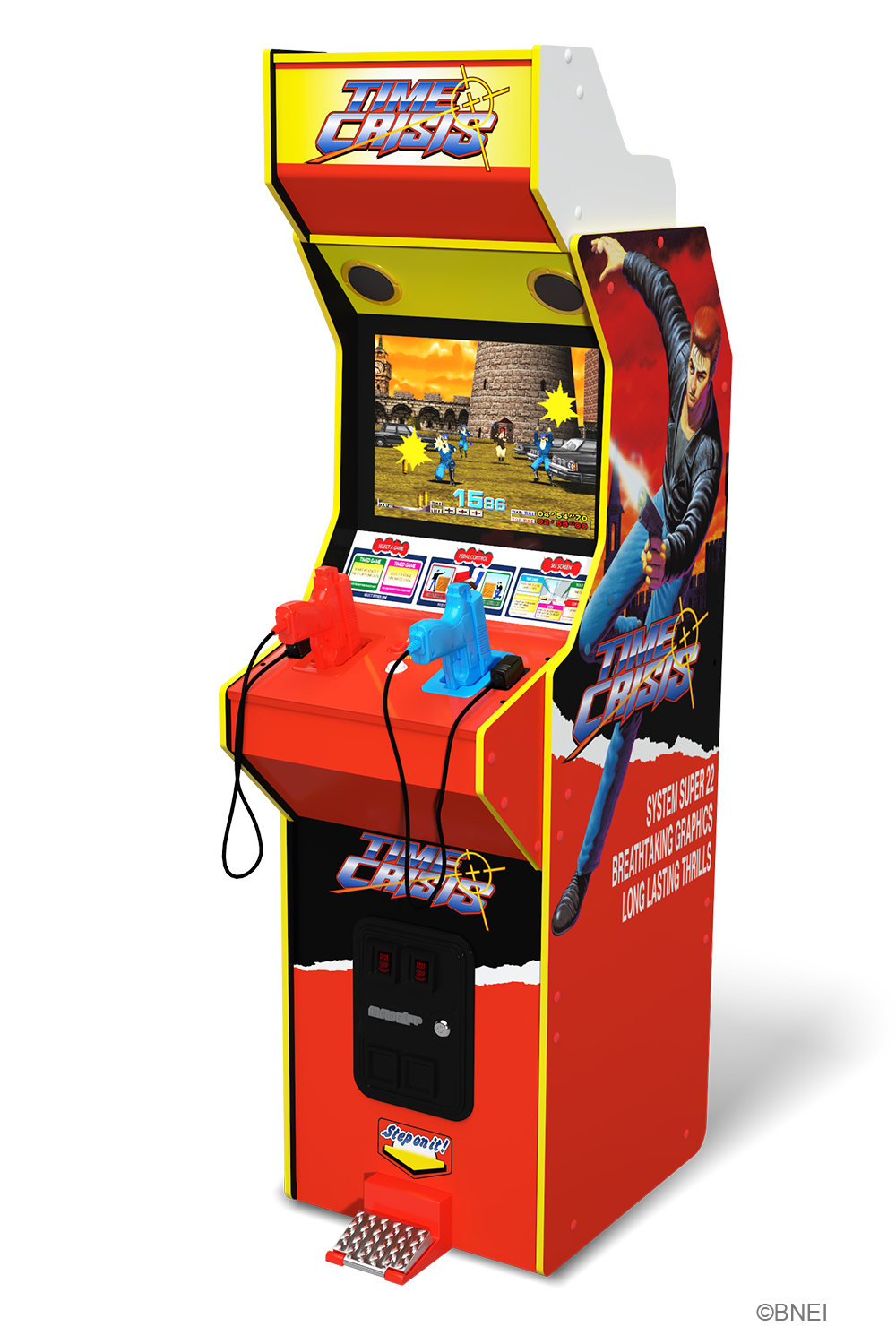 Borne Arcade1Up Time Crisis Arcade Machine - Borne arcade - Arcade1Up - Shop Just for Games