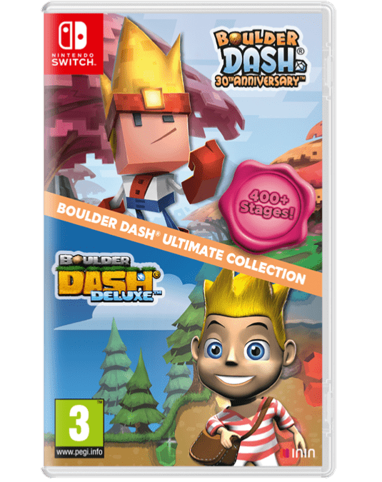 Boulder Dash Ultimate Collection Nintendo SWITCH - Jeux Vidéo Physique - ININ - Shop Just for Games