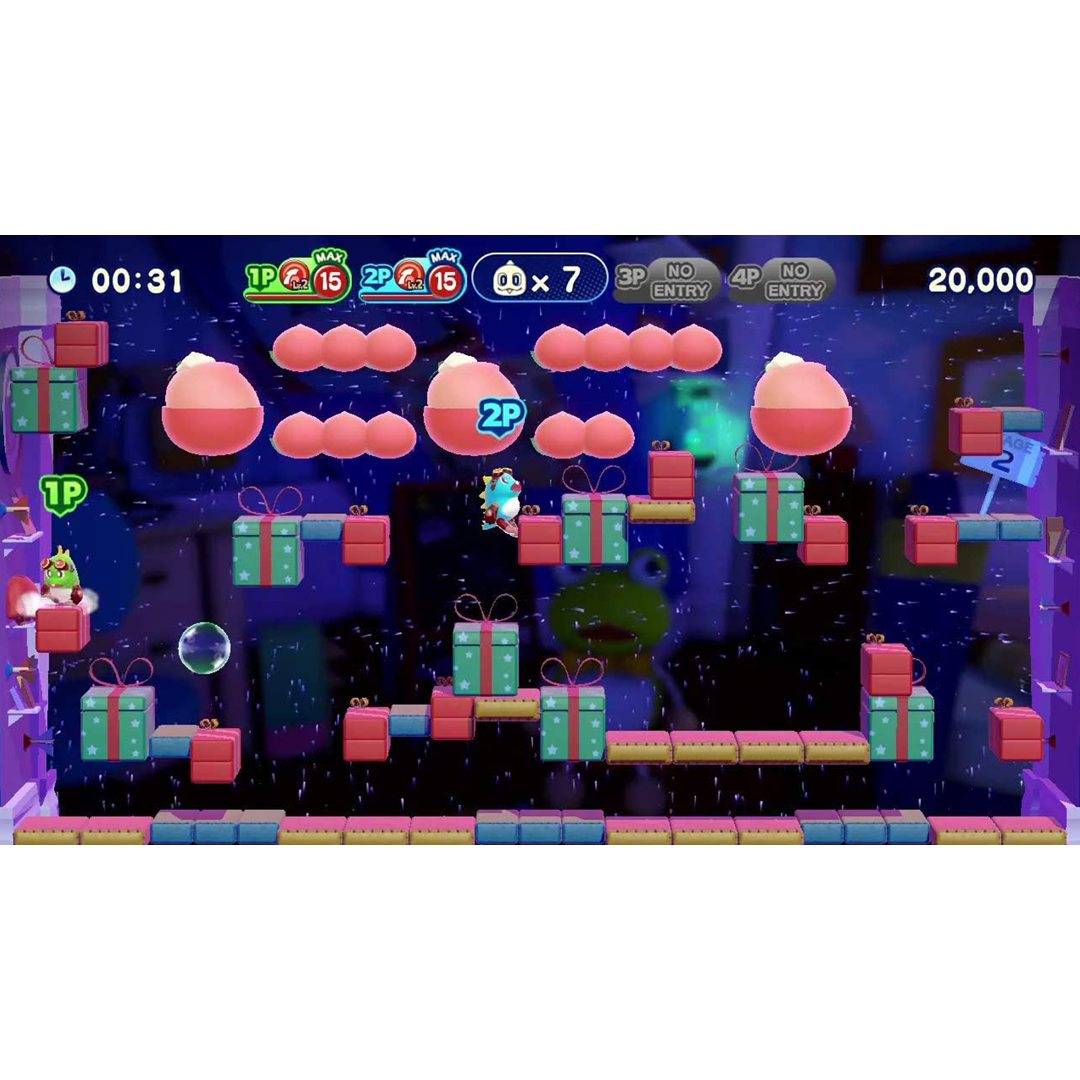 Bubble Bobble 4 Friends Baron is Back SWITCH 2 Edition - Jeux Vidéo Physique - Clear River Games - Shop Just for Games