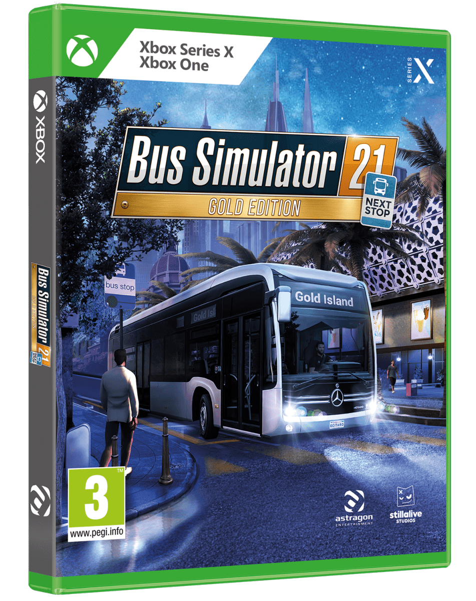 Bus Simulator Next Stop Gold Edition Xbox Series X / Xbox One - Jeux Vidéo Physique - Astragon - Shop Just for Games