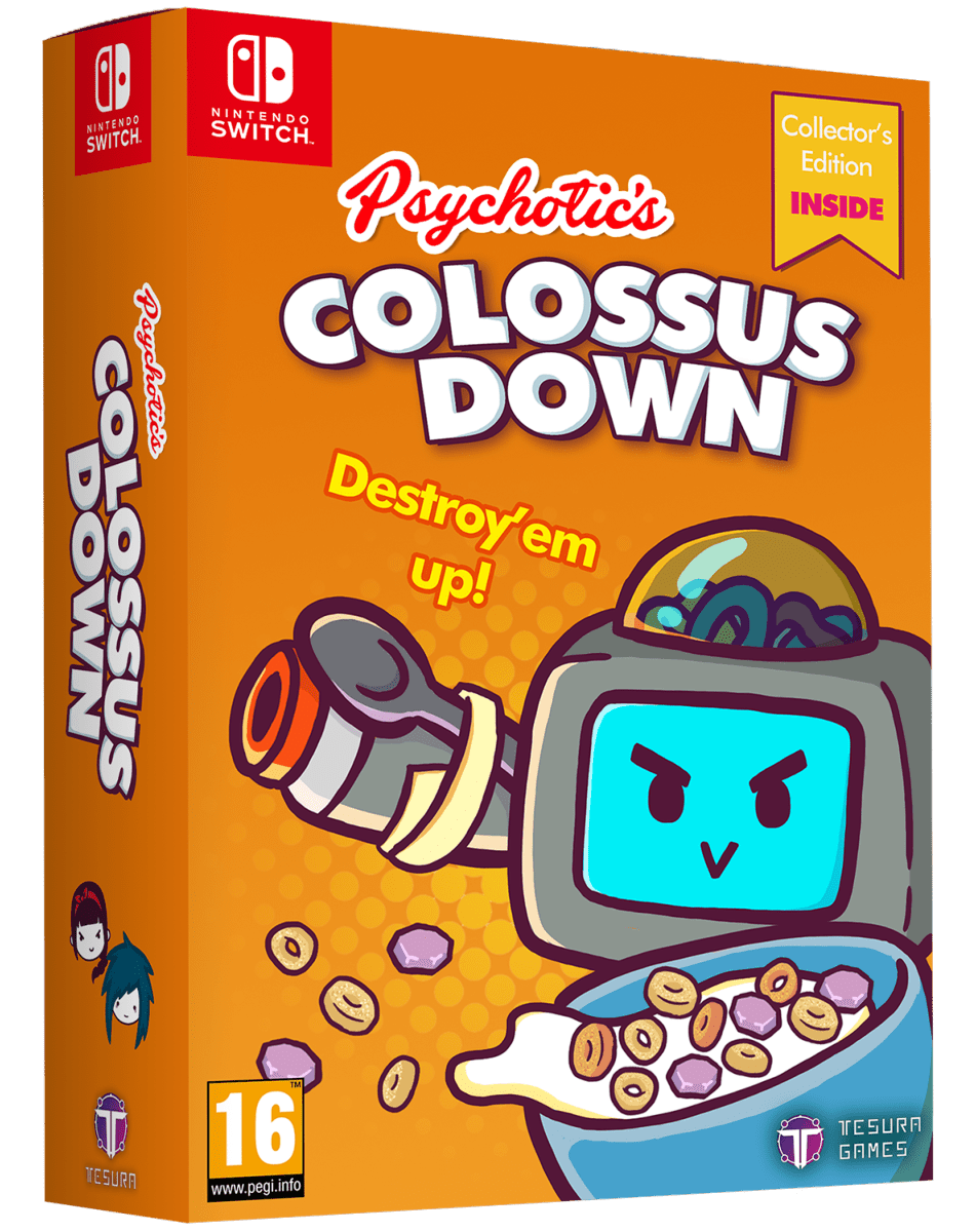 Colossus Down Destroy'em Up Edition Nintendo SWITCH - Jeux Vidéo Physique - TESURA - Shop Just for Games