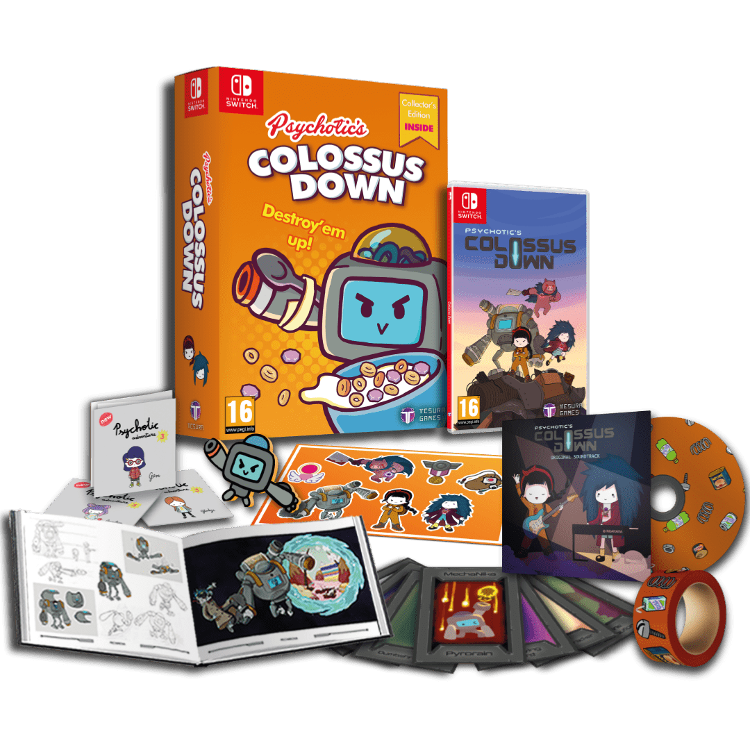 Colossus Down Destroy'em Up Edition Nintendo SWITCH - Jeux Vidéo Physique - TESURA - Shop Just for Games