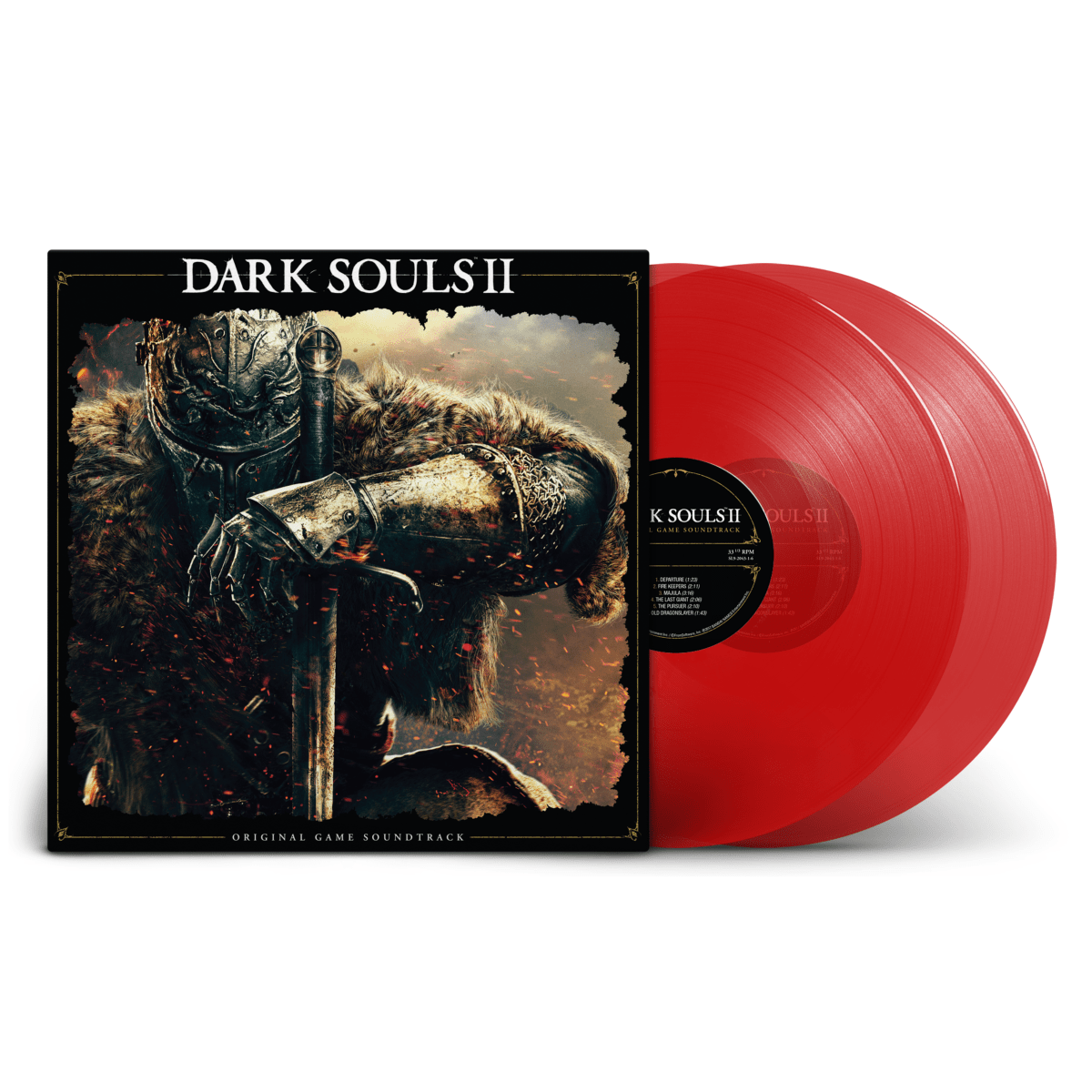 Dark Souls II - Original Soundtrack - Limited Red Edition 2LP - Vinyles - SpaceLab9 - Shop Just for Games