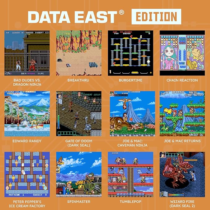 Super Pocket Data East Edition - Console portable - Evercade - Shop Just for Games