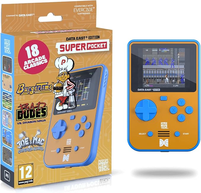 Super Pocket Data East Edition - Console portable - Evercade - Shop Just for Games