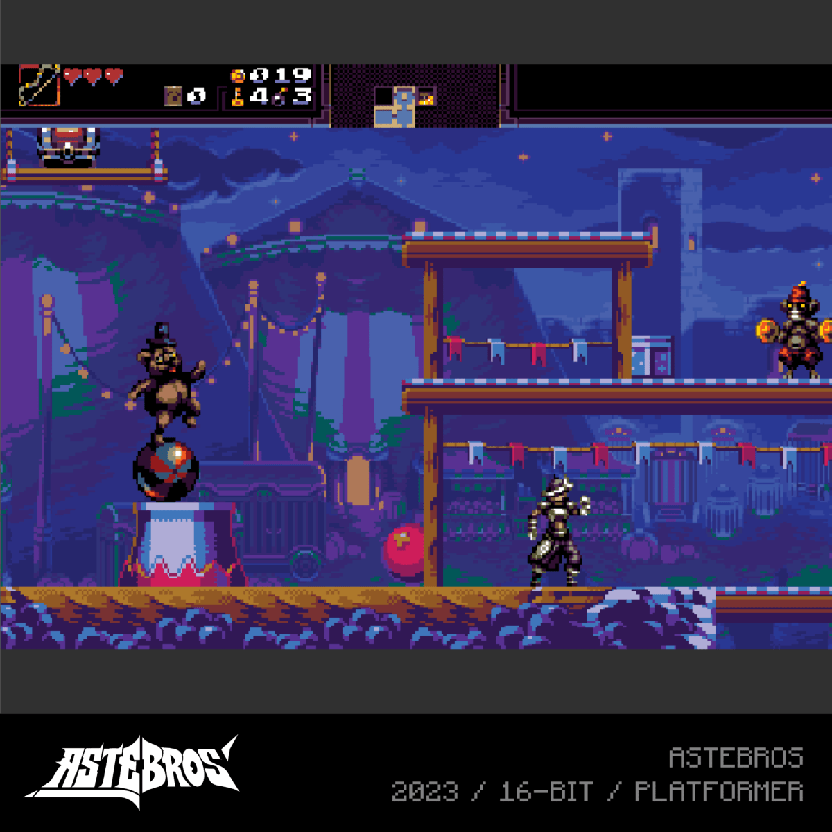 Demons of Asteborg & Astebros - Cartouche n° 36 - Jeux Rétro - Evercade - Shop Just for Games