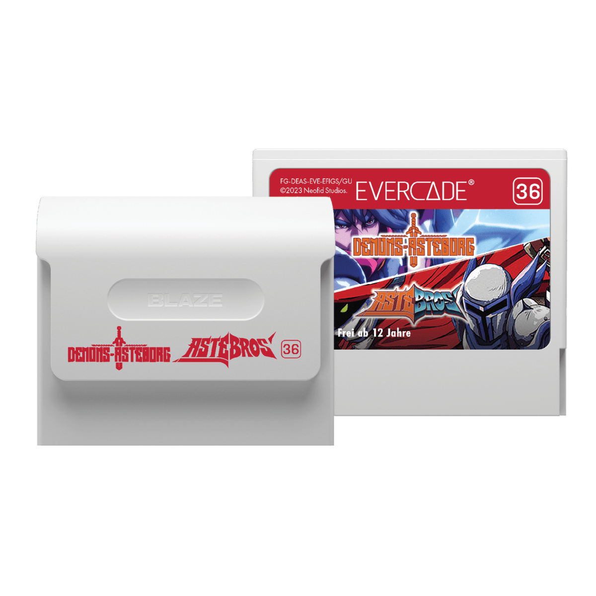 Demons of Asteborg & Astebros - Cartouche n° 36 - Jeux Rétro - Evercade - Shop Just for Games