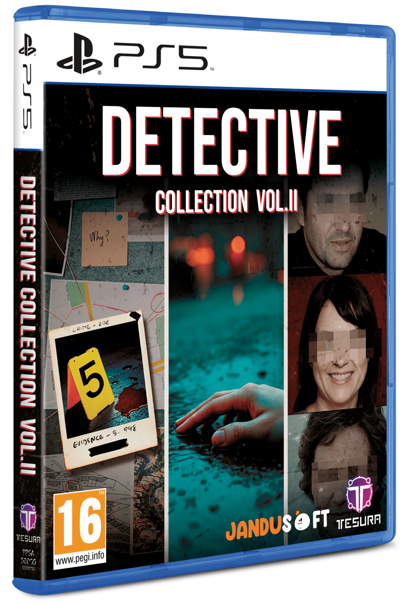 Detective Collection Vol. 2 PS5 - Jeux Vidéo Physique - TESURA - Shop Just for Games
