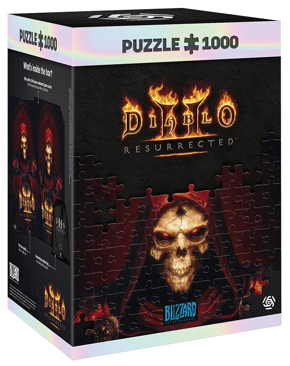 Diablo II: Resurrected Puzzle 1000 pièces - Puzzles - CENEGA - Shop Just for Games