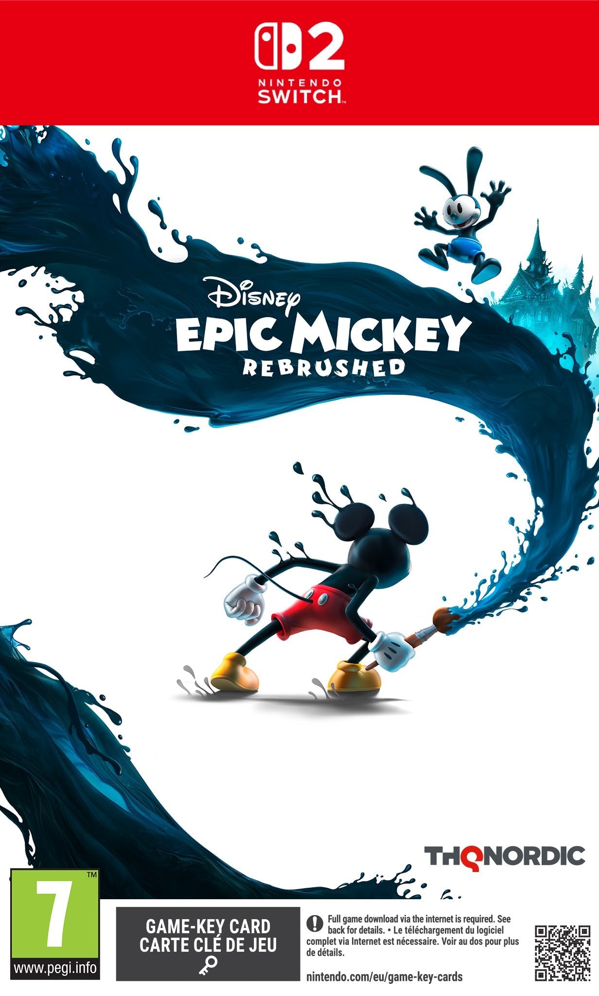 Disney Epic Mickey: Rebrushed Switch 2 - Jeux Vidéo Physique - THQ NORDIC GAMES - Shop Just for Games