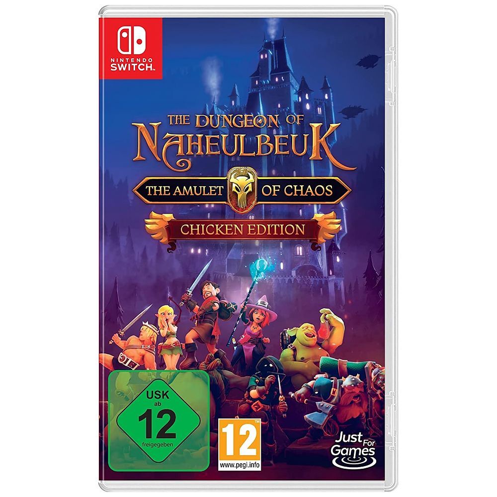 Le Donjon de Naheulbeuk L'Amulette du Désordre Chicken Edition SWITCH Version USK - Jeux Vidéo Physique - Artefacts Studio - Shop Just for Games