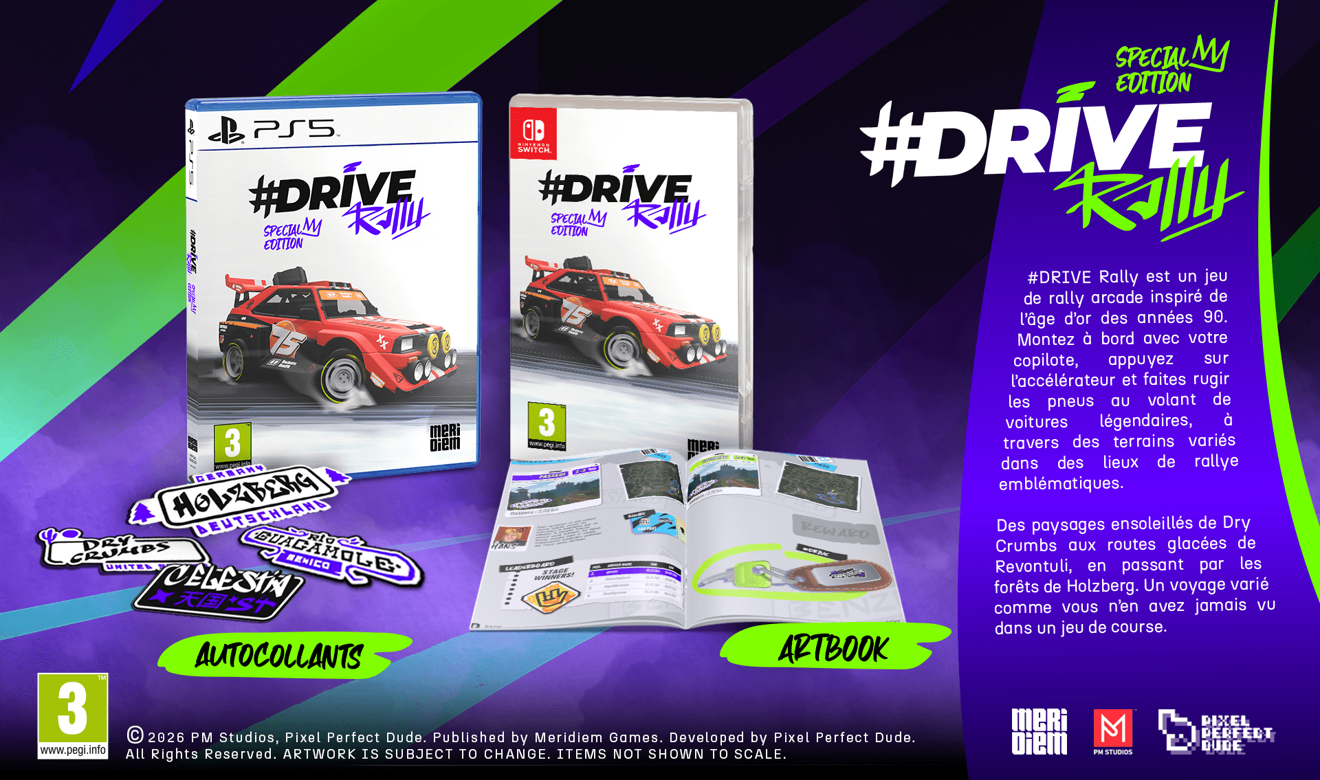 Drive Rally Special Edition SWITCH - Jeux Vidéo Physique - Meridiem - Shop Just for Games