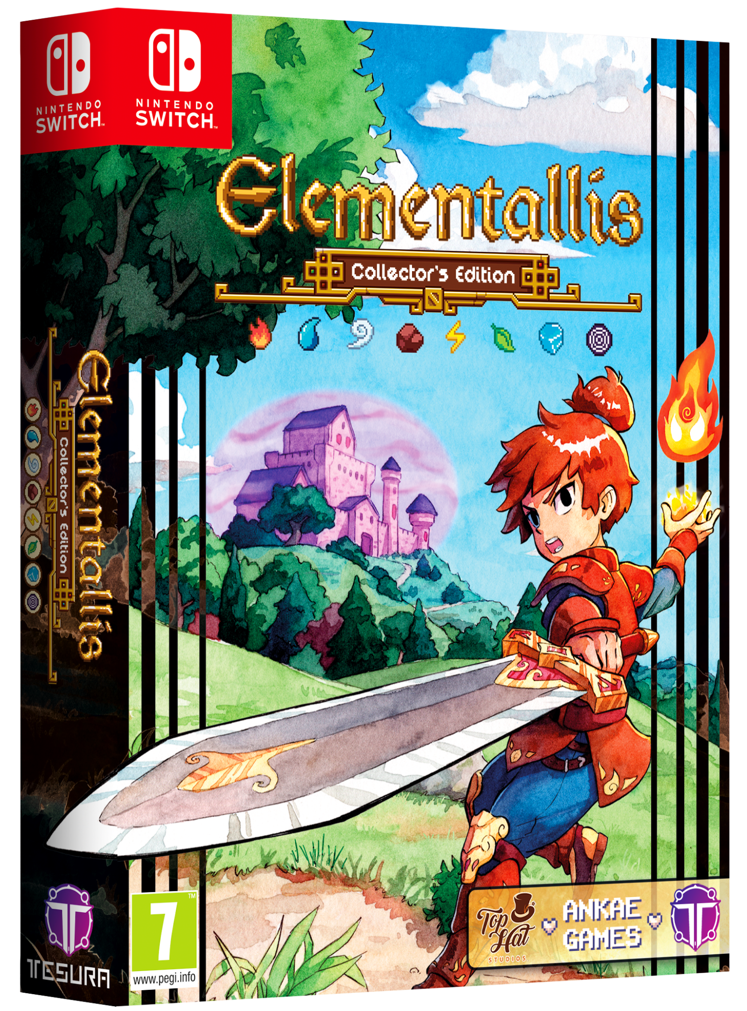 Elementallis Collector's Edition Nintendo Switch - Jeux Vidéo Physique - TESURA - Shop Just for Games