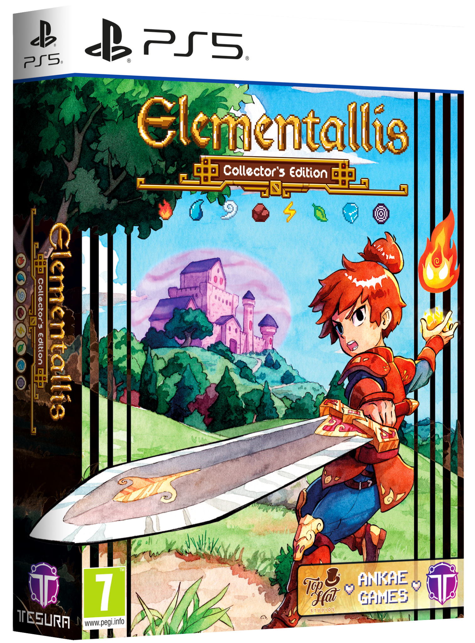 Elementallis Collector's Edition PS5 - Jeux Vidéo Physique - TESURA - Shop Just for Games