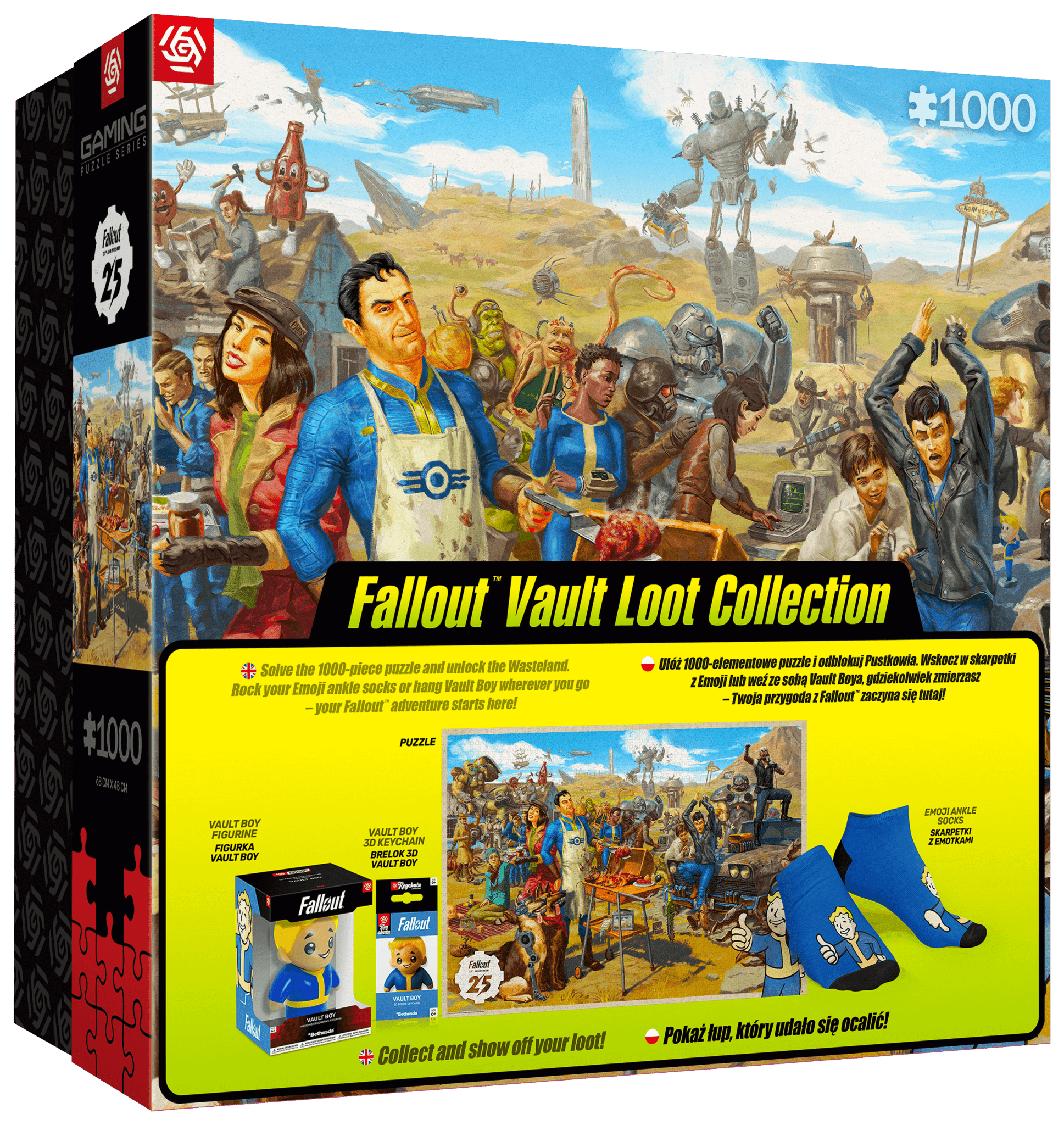 Fallout Vault Loot Collection - Puzzle et Goodies - Accessoires - CENEGA - Shop Just for Games