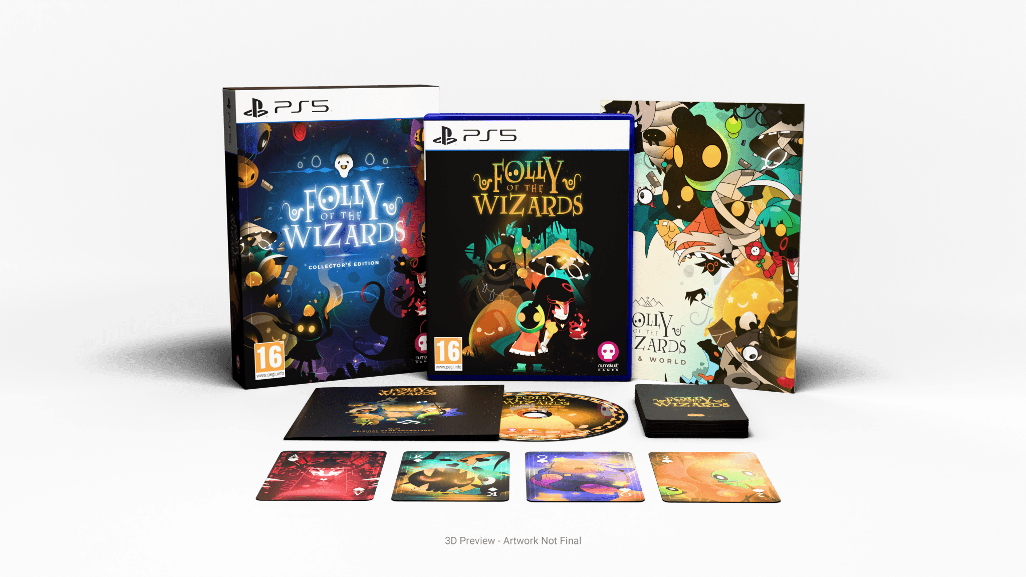 Folly of the Wizards Collector PS5 - Jeux Vidéo Physique - NUMSKULL - Shop Just for Games