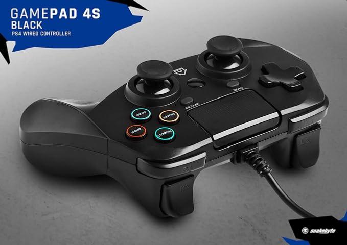 GamePad filaire Noir pour PS4 - Snakebyte - Manettes - Snakebyte - Shop Just for Games