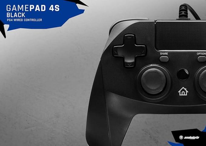 GamePad filaire Noir pour PS4 - Snakebyte - Manettes - Snakebyte - Shop Just for Games