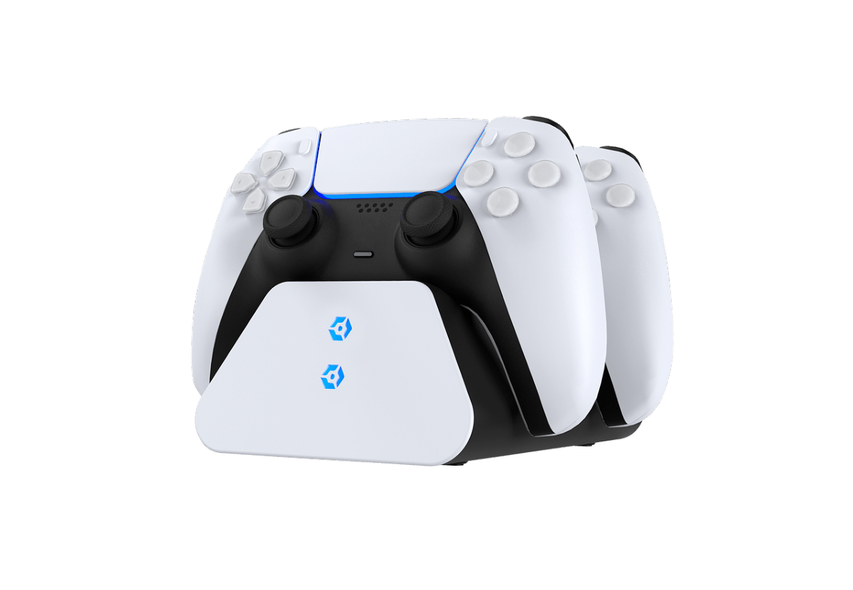 Gioteck double Dock de charge pour manettes PS5 - Câbles et Chargeurs - Gioteck - Shop Just for Games