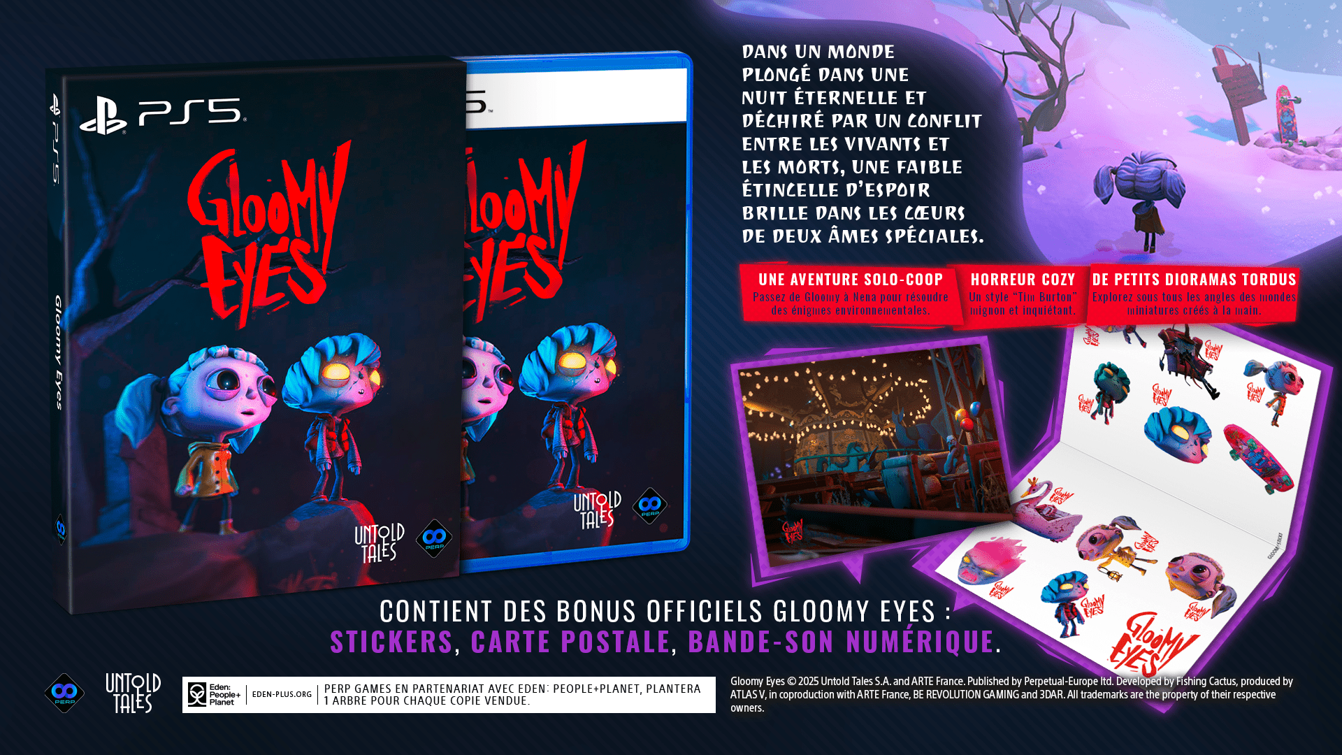 Gloomy Eyes (Slipcase Edition) PS5 - Jeux Vidéo Physique - PERP GAMES - Shop Just for Games